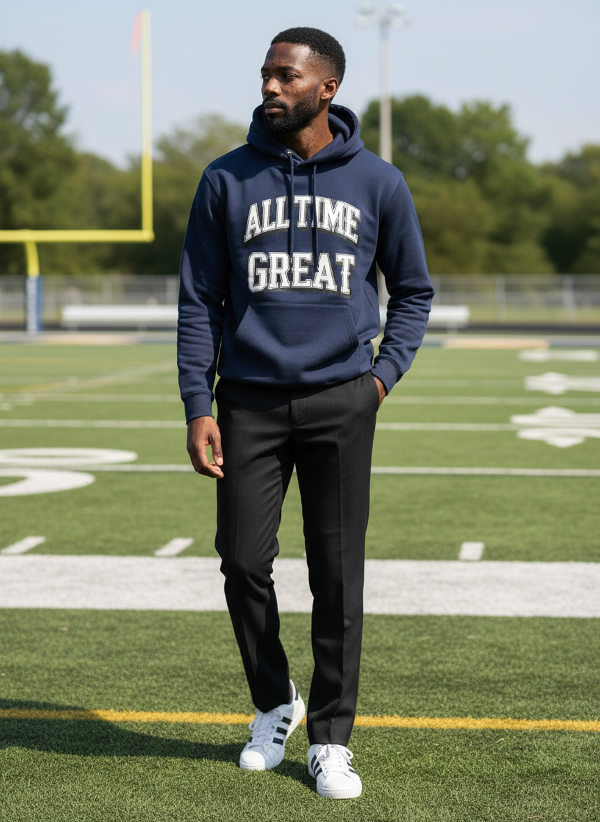 All-Time Great Arch Block Logo L/S Hoodie