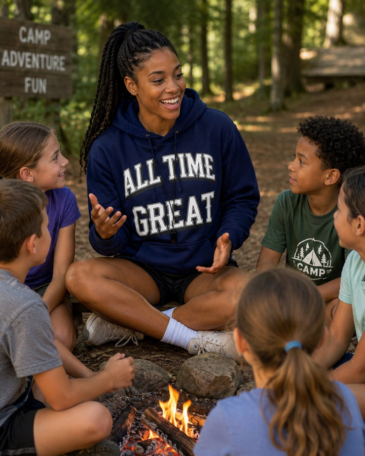 All-Time Great Arch Block Logo L/S Hoodie