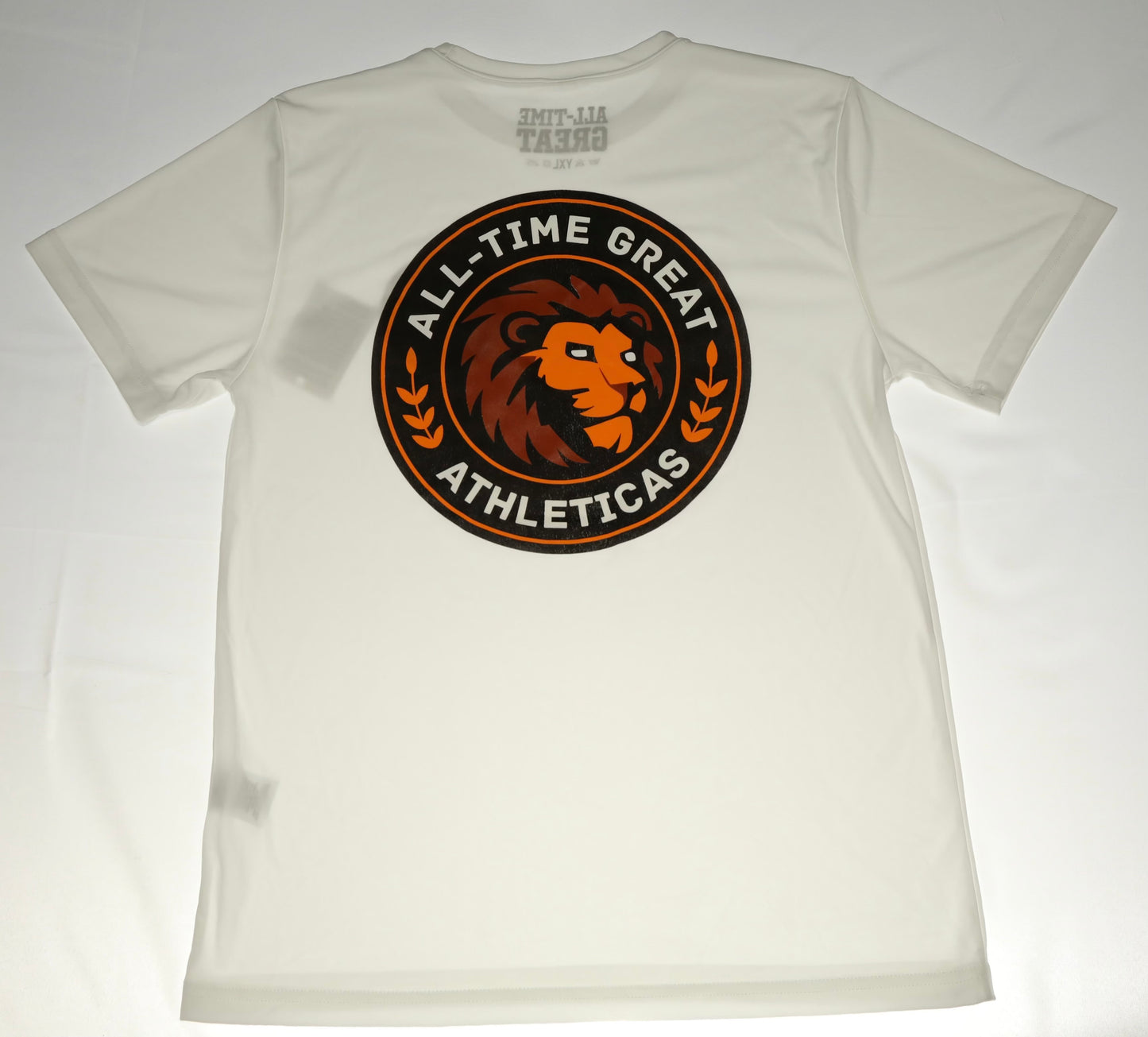 Youth All-Time Great Athleticas the Lion short sleeve performance T.  Available in 2 colors