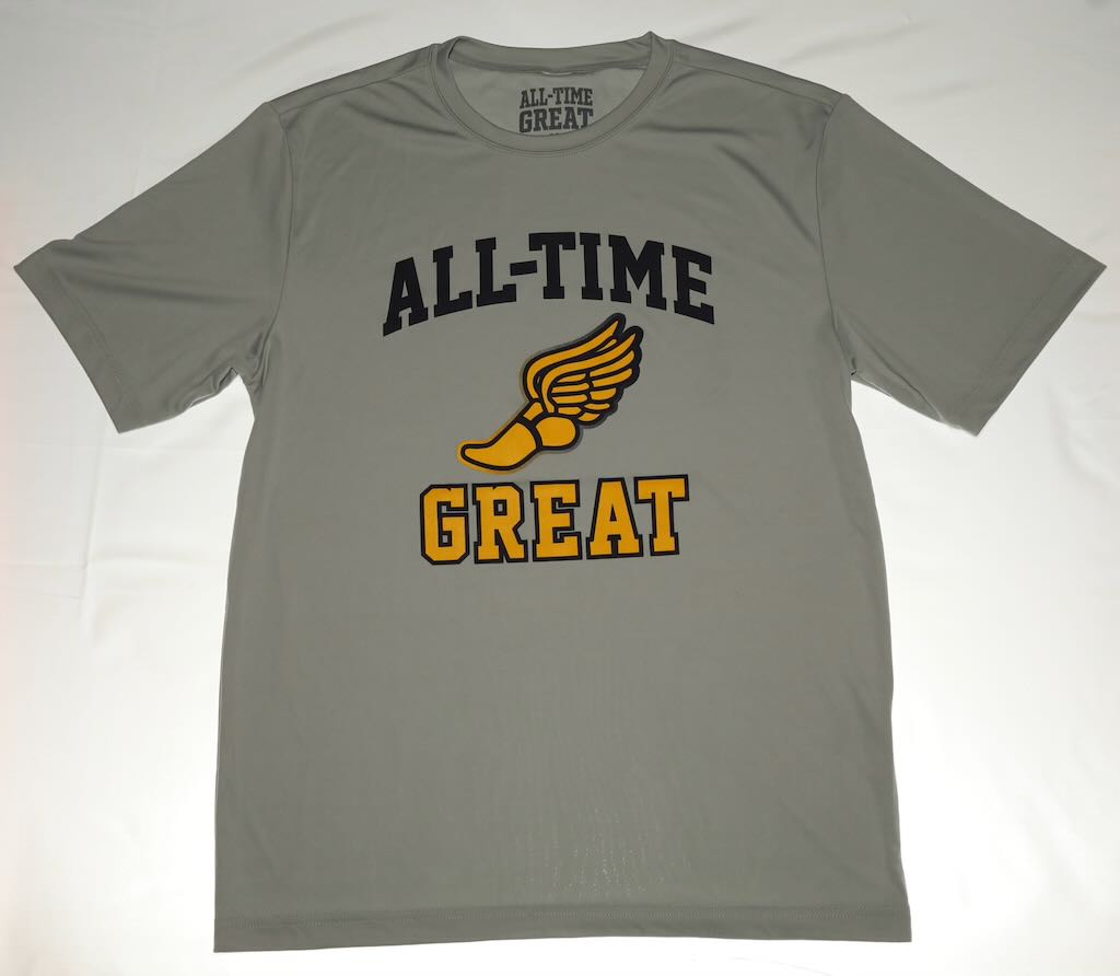 All-Time Great Track and Field Wing foot performance T Youth